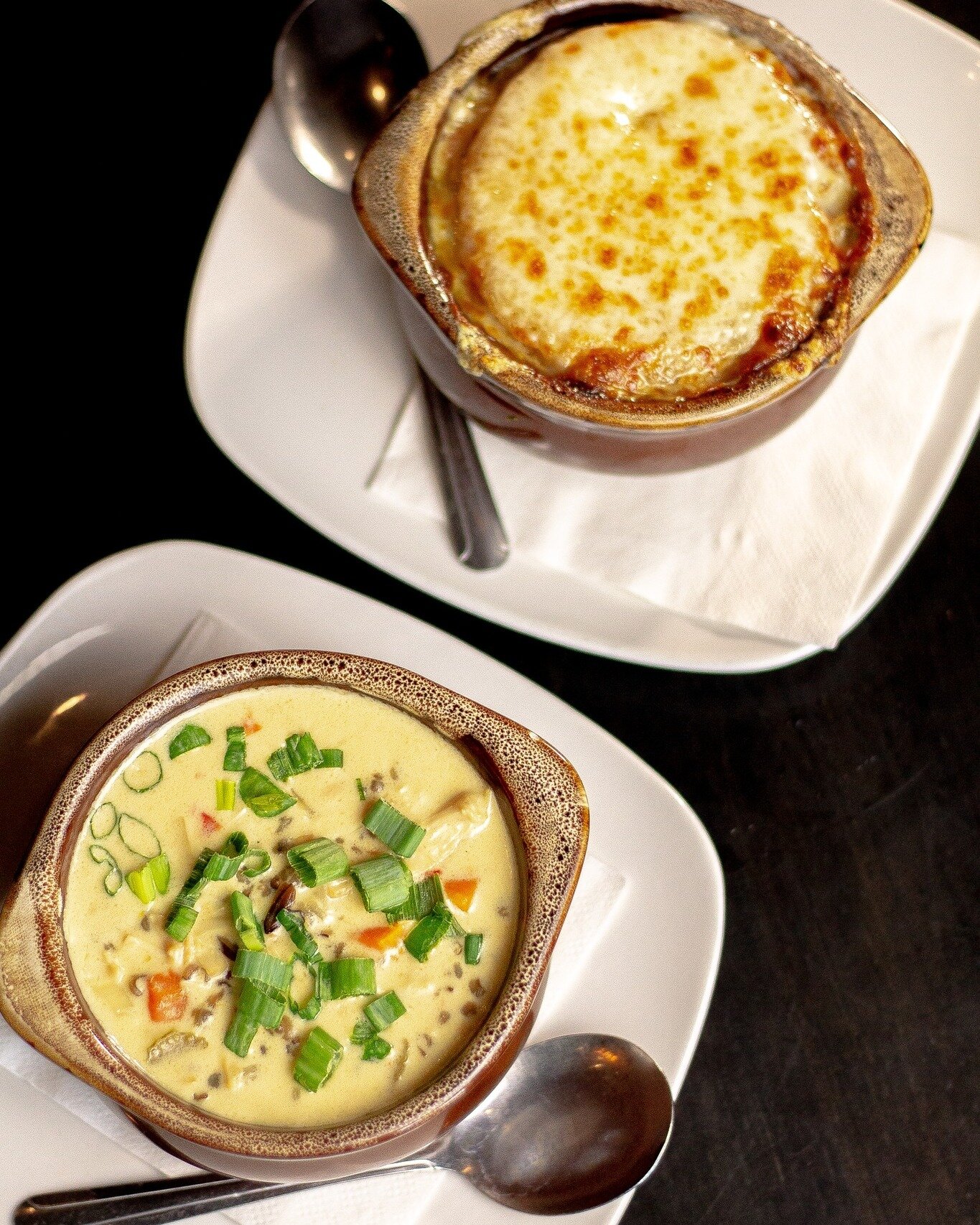 Live your best winter wonderland life today with a warm bowl of soup. ☃️🥄❄️